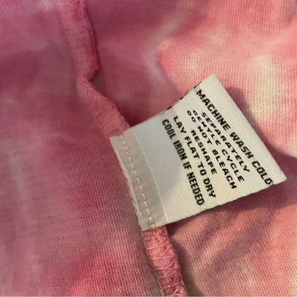 525 America Revolve Tie Dye Handkerchief Hem Maxi‎ Dress size Medium - Picture 8 of 9